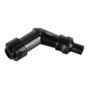 Whites Motorcycle Parts Spark Plug Cap - Replaces VB05F Angled Black