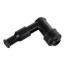 Whites Motorcycle Parts Spark Plug Cap - Replaces LB05E Right Angle Black