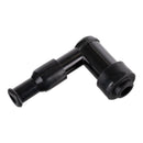 Whites Motorcycle Parts Spark Plug Cap - Replaces LD05F Right Angle Black