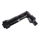 Whites Motorcycle Parts Spark Plug Cap - Replaces XD05F Long Right Angle Black