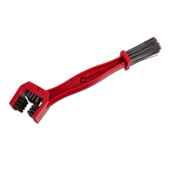 Whites Motorcycle Parts Chain Brush - Red