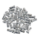 Whites Motorcycle Parts Carbon Steel Spoke Nipple Set - 8mm Oversize 36 pcs