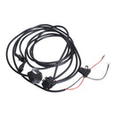 Whites Motorcycle Parts Led Light 60MM Lens - Pair Osram W harness