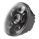Whites Led Headlight Insert 5 3/4" With H4 Plug , E-mark