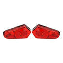 Whites Motorcycle Parts Tail Light Lens Only Polaris (Replaces 241153 and 241154)