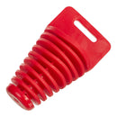 Whites Motorcycle Parts Exhaust Plug - Red Large