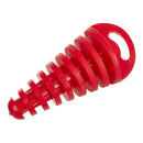 Whites Motorcycle Parts Exhaust Plug - Red Small