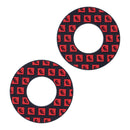 WHITES GRIP DONUTS - WEAR IT PROUD WHITES LOGO - RED