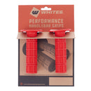 WHITES MX FULL WAFFLE GRIP - RED