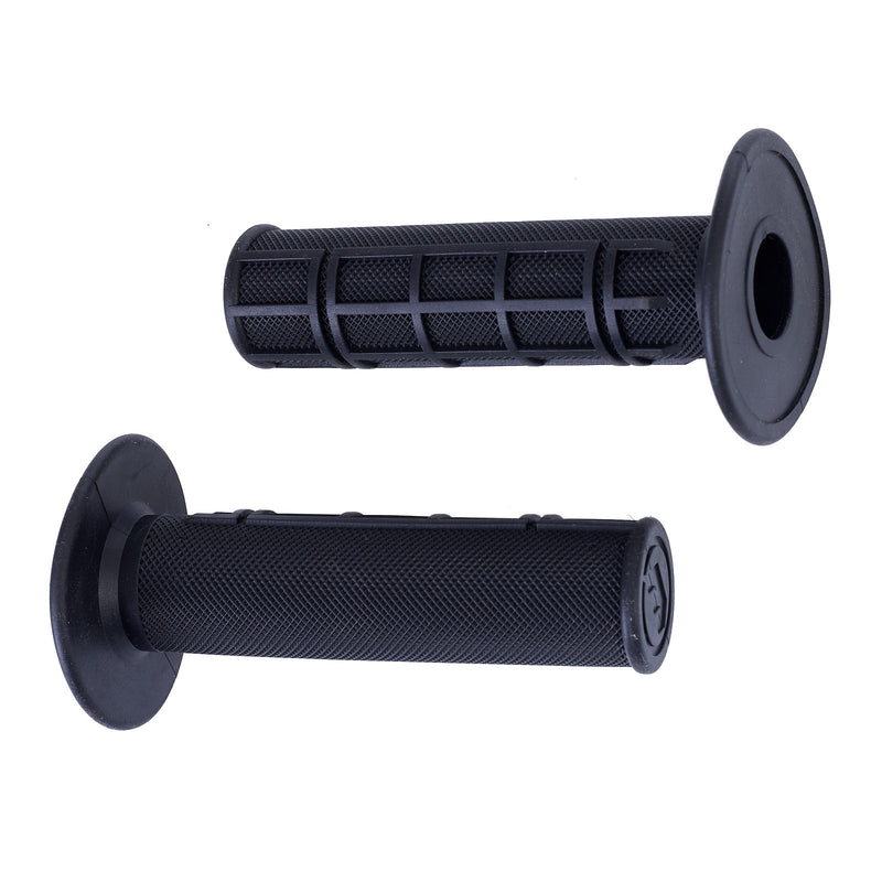 WHITES MX HALF WAFFLE GRIP - BLK