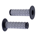 WHITES MX LARGE DIAMOND GRIP - GRY/ BLK