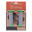 WHITES MX LARGE DIAMOND GRIP - GRY/ GRN