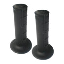 Whites Motorcycle Parts Mx Half Waffle Grip 3 Black With Wire ( Was HBGMX2 )