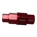 Whites Hex Axle Tool Alu Red