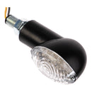 Whites Led Mini-catseye Indicator Black Short Stem