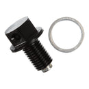 Whites Magnetic Sump Plug Black M10 X 15 - P1.25