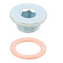 Whites Motorcycle Parts Magnetic Drain Plug M10 x 5 - P1.25