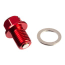 WMP Magnetic Sump Plug Red M12 X 15 - P1.5