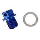 WMP Magnetic Sump Plug Blu M14 X 14 - P1.5