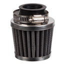 Whites Motorcycle Parts Pod Type Power Filter - Chrome End Cap 28MM I.d