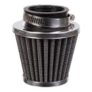 Whites Motorcycle Parts Pod Type Power Filter - Chrome End Cap 39MM I.d