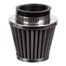 Whites Motorcycle Parts Pod Type Power Filter - Chrome End Cap 42MM I.d