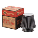 Whites Motorcycle Parts Pod Type Power Filter - Chrome End Cap 42MM I.d