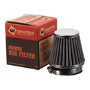 Whites Motorcycle Parts Pod Type Power Filter - Chrome End Cap 48MM I.d