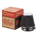 Whites Motorcycle Parts Pod Type Power Filter - Chrome End Cap 52MM I.d
