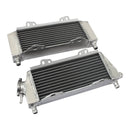 Whites Motorcycle Parts Radiator Pair Kawasaki KX250 '05-'08