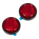 Whites Motorcycle Parts Reflectors - Round 22MM Pair
