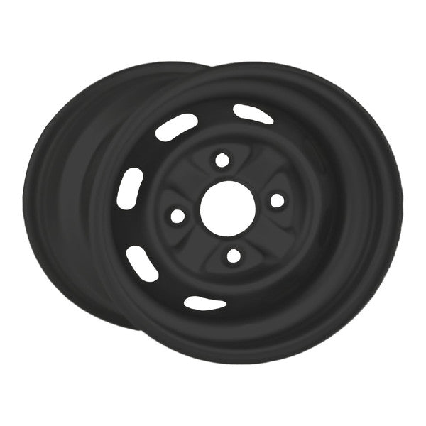 Whites Motorcycle Parts ATV UTV Steel Rim 12 X 6 Honda Front 4/110 +25 Black