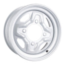 Whites Motorcycle Parts ATV/UTV Steel Rim 14x6 Polaris Front 4/156 +40.2 - Silver