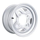 Whites Motorcycle Parts ATV/UTV Steel Rim 14x8 Polaris Rear 4/156 +63.5 - Silver
