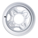 Whites Motorcycle Parts ATV/UTV Steel Rim 14x8 Polaris Rear 4/156 +63.5 - Silver