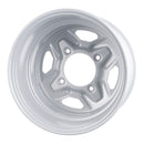 Whites Motorcycle Parts ATV/UTV Steel Rim 14x8 Polaris Rear 4/156 +63.5 - Silver