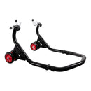 Whites Motorcycle Parts Paddock Stand Rear - with V-Hooks & L-Pads