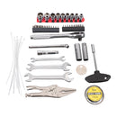 Whites Motorcycle Parts Adventure Tool Kit – Roll-Up 46pcs