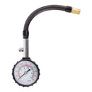 Whites Motorcycle Parts Analogue Tyre Pressure Gauge 0-60 PSI - Flexible Hose