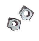 X-Tech MXC-3 Bar Mount 22.2MM 7/8 -Fits On Top Of OEM Clamps 20MM High Silver