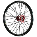 X-Tech KTM/Husq/Gas Gas 1.60x21 Front Black Rim / Red Hub / Black Spokes