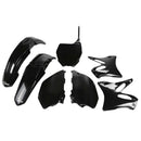 UFO Yamaha Plastics Kit YZ125/250 06-14 Black