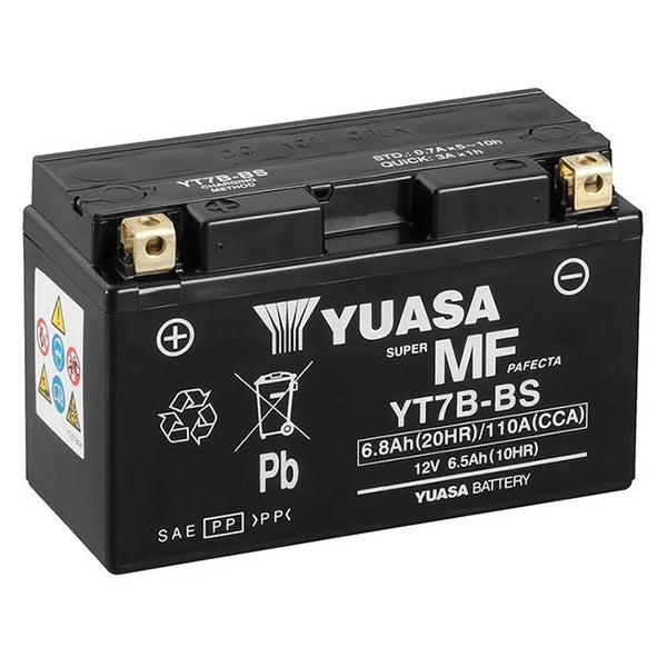 Yuasa YT7B-BS Battery Factory Sealed