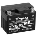 Yuasa YTX4L-BS Battery - Factory Activated Not Dg