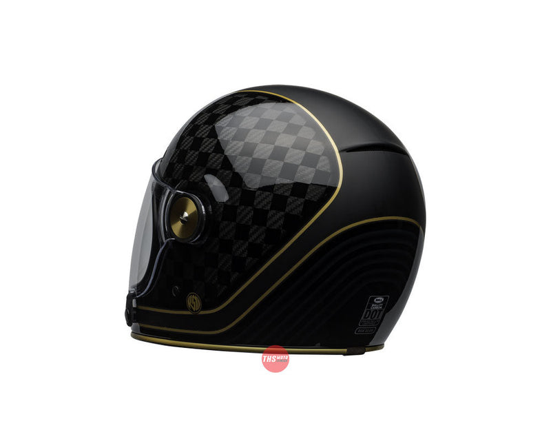 Bell BULLITT CARBON RSD Check It Black/Gold Road Helmet Size Medium 58cm