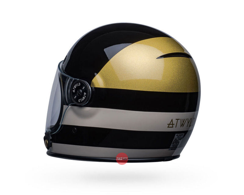 Bell BULLITT Atwyld Orion Gloss Black/Gold Road Helmet Size Small 56cm