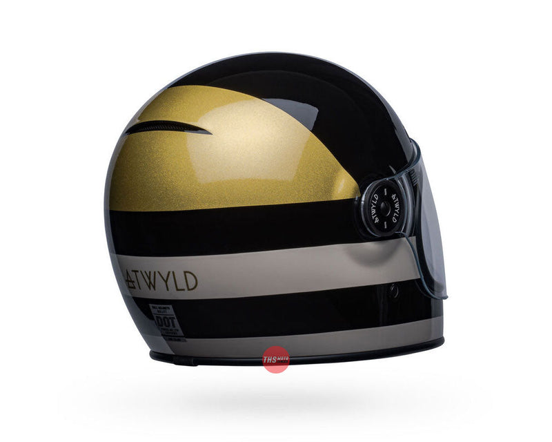 Bell BULLITT Atwyld Orion Gloss Black/Gold Road Helmet Size Small 56cm