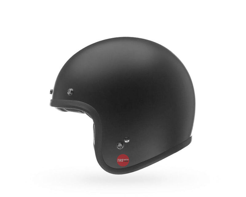 Bell CUSTOM 500 Matte Black (NO Studs) Road Helmet Size Medium 58cm