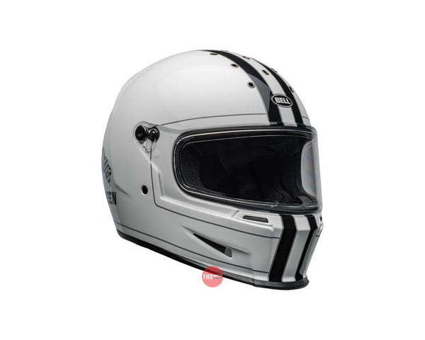 Bell ELIMINATOR Steve McQueen Gloss White Road Helmet Size Large 60cm