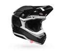 Bell MOTO-10 SPHERICAL Gloss Black/White Off Road Helmet Size Small 56cm